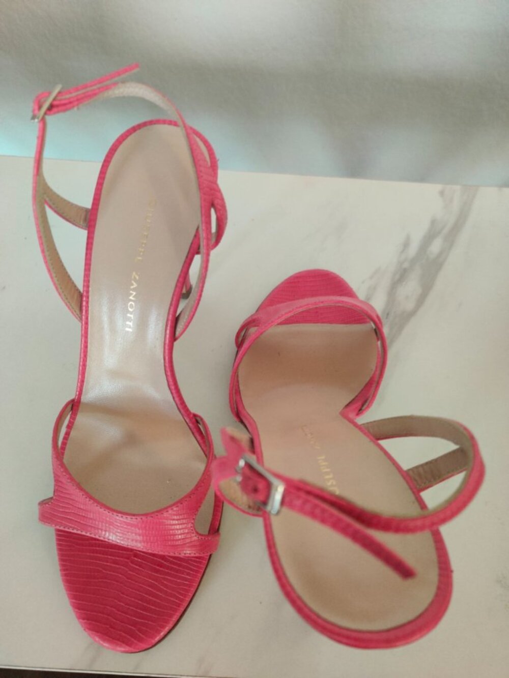 Giuseppe Zanotti E000134 pink heel shoes - Picture 2 of 6